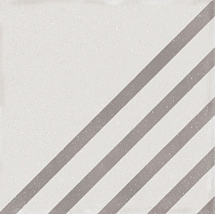 Напольная плитка «Boreal Dash Decor White Earth (18,5x18,5)» фабрики Wow