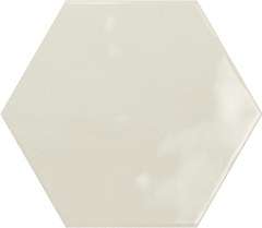 Настенная плитка «PT03137 Geometry Hex Creme Glossy (15x17,3)» фабрики Ceramica Ribesalbes
