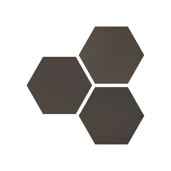 Напольная плитка «Hexa Six Graphite (14x16)» фабрики Wow
