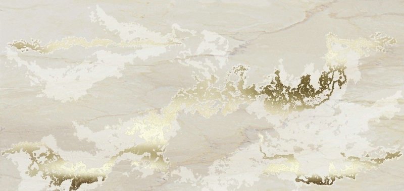 Настенная плитка «Brennero Venus Decor Solitaire Gold-Sand Lapp. Rett (60x120)» фабрики Ceramiche Brennero
